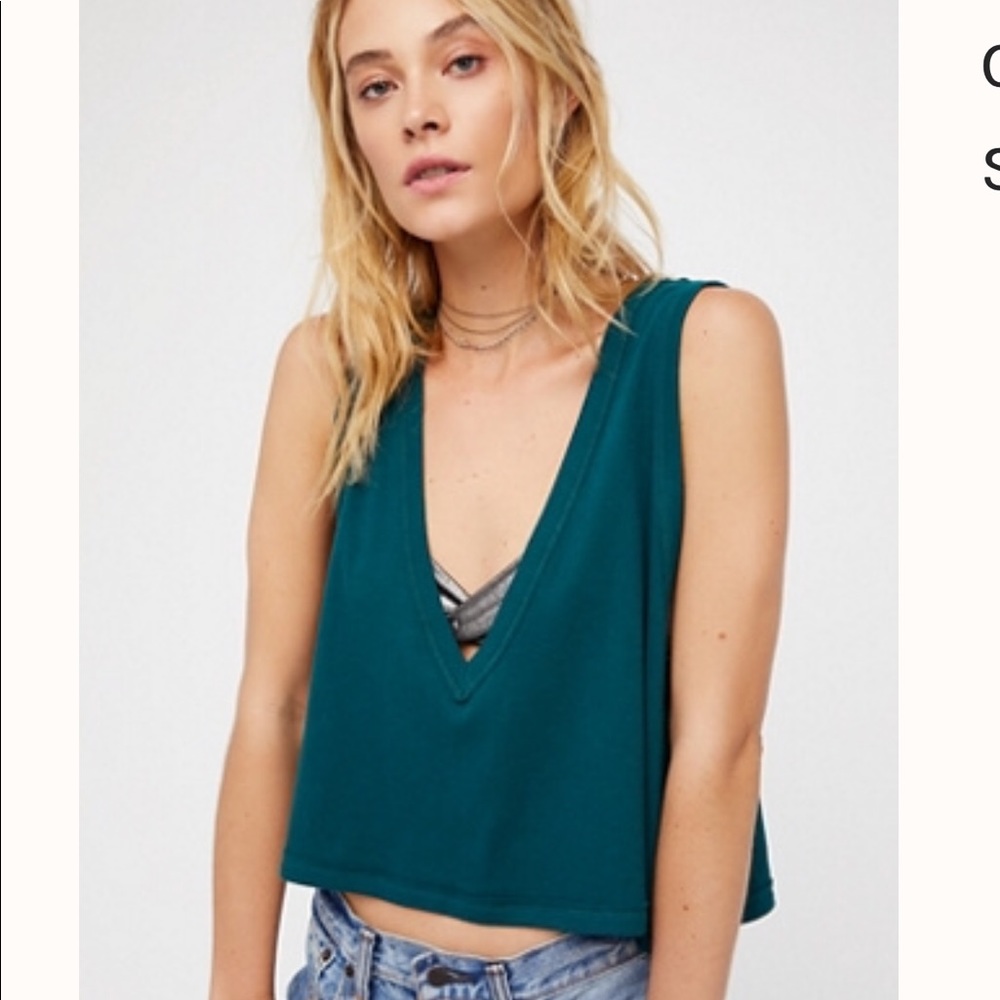 Free people low cut tank